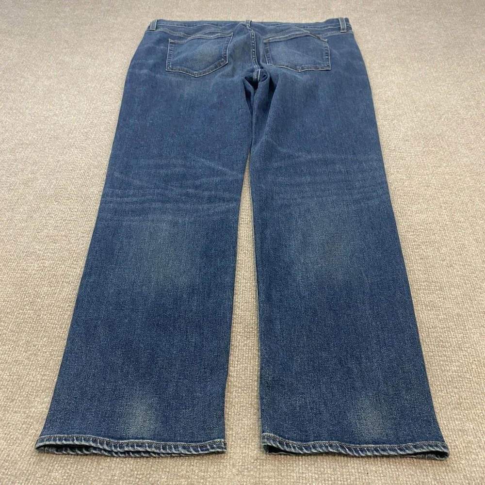 Joes Jeans Brixton Jeans Mens 40x32 Blue Medium Wash Slim Straight Stretch Denim